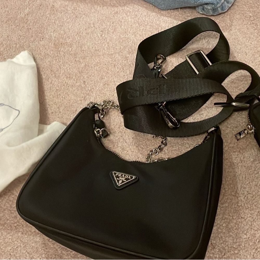 Black Shoulder and crossbody Bag